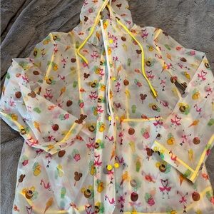 Disney World Foods  Rain Jacket with Hood XS